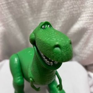 Disney Pixar Toy Story Rex Figure 2018 Mattel T-Rex Dinosaur 8"